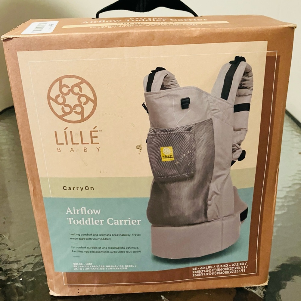 Airflow Toddler Carrier - Gray